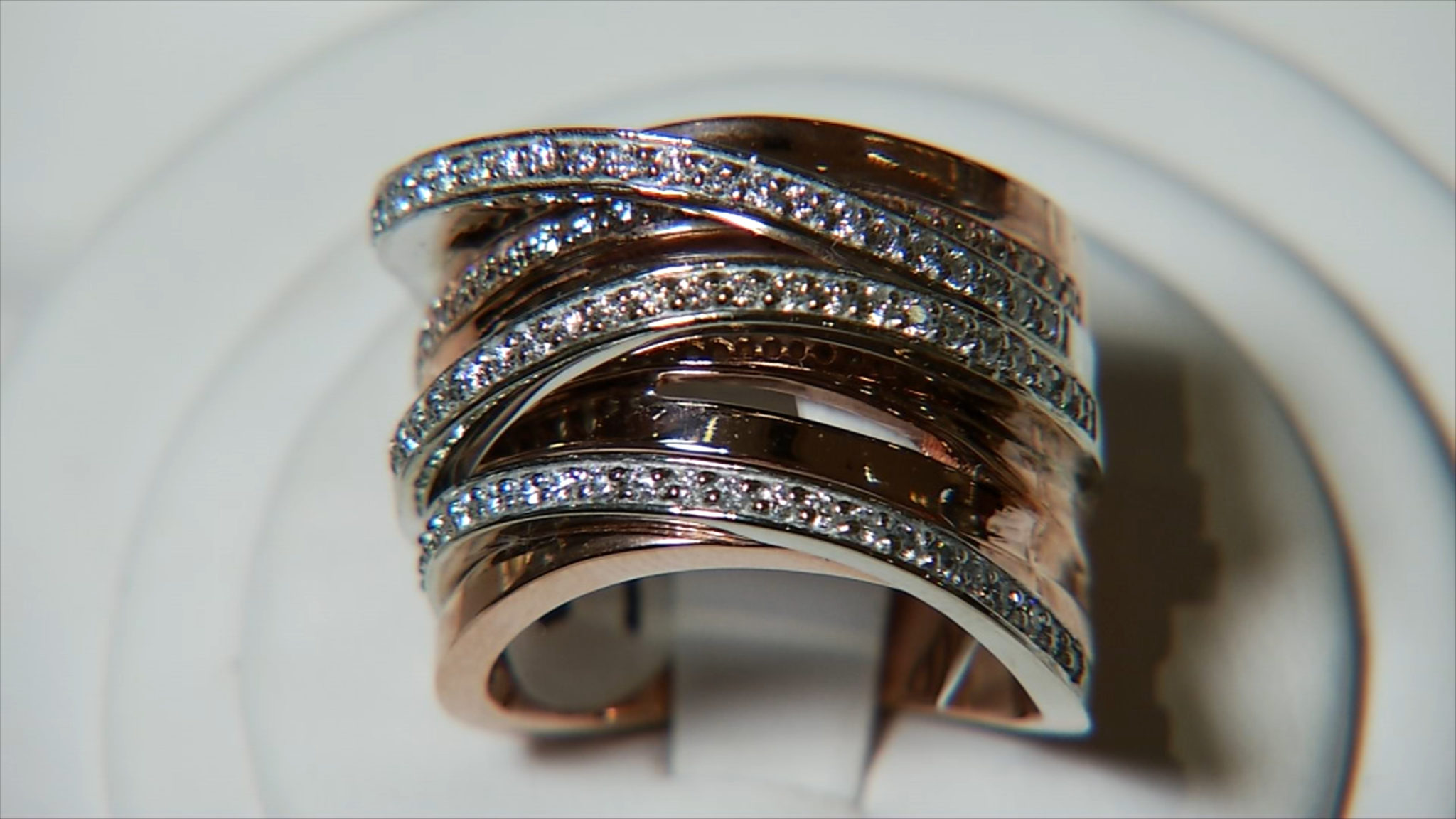 Panache Gallery :: Panache Tight Diamond Swirl Ring